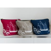 Small Cosmetic Case - Navy Ship
