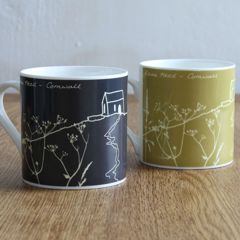 Cornish Bone China "Island" Mug