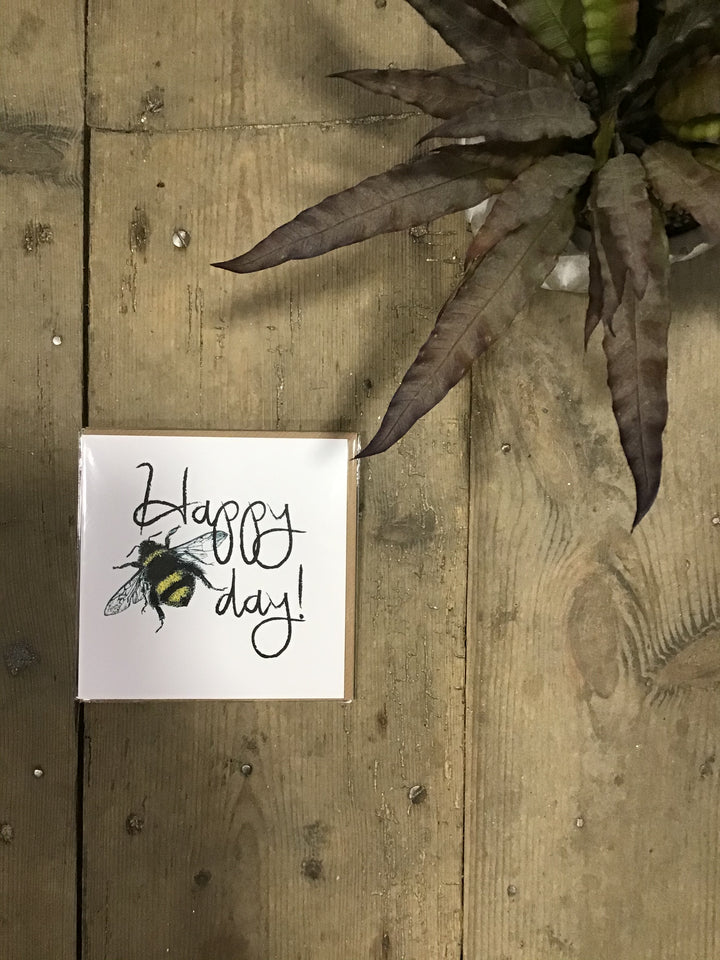 Happy Bee Day Card