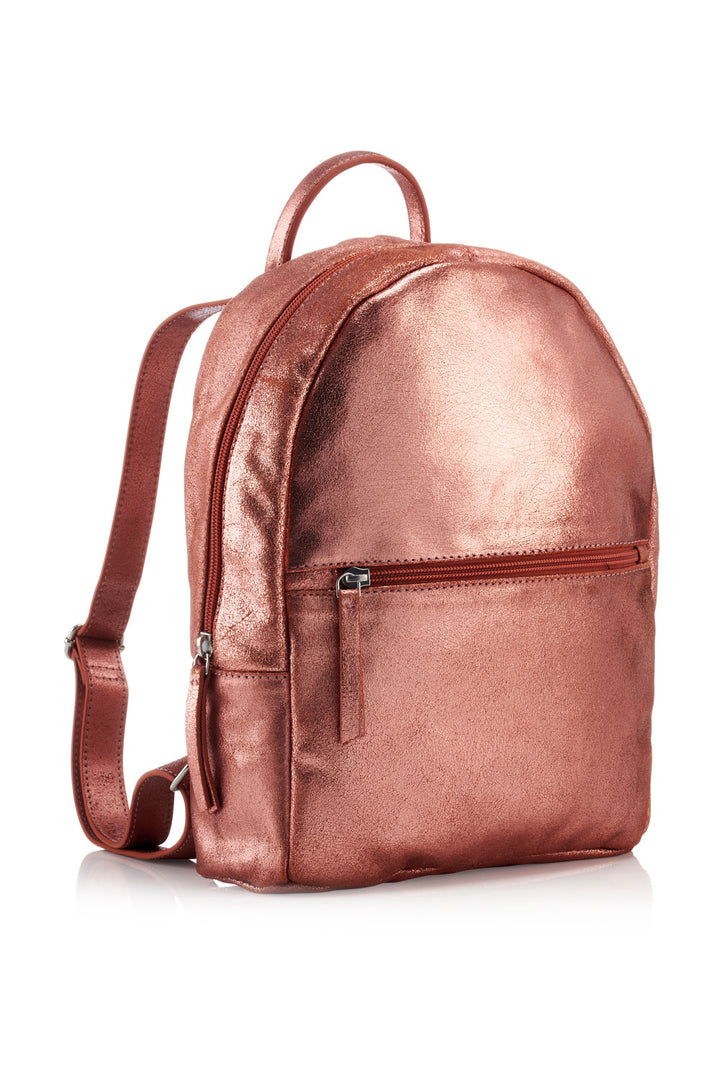 Rucksack - Metallic Rose Gold