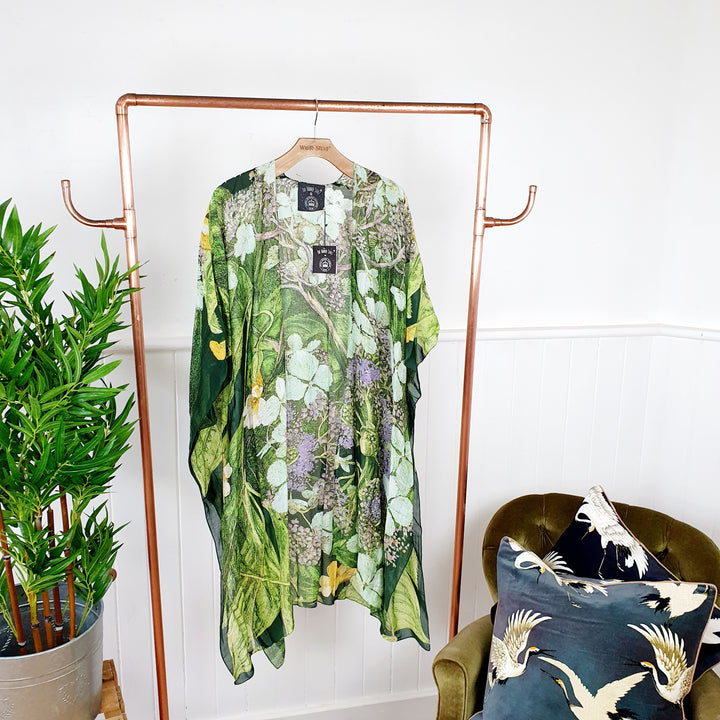 Hydrangea Print Throwover