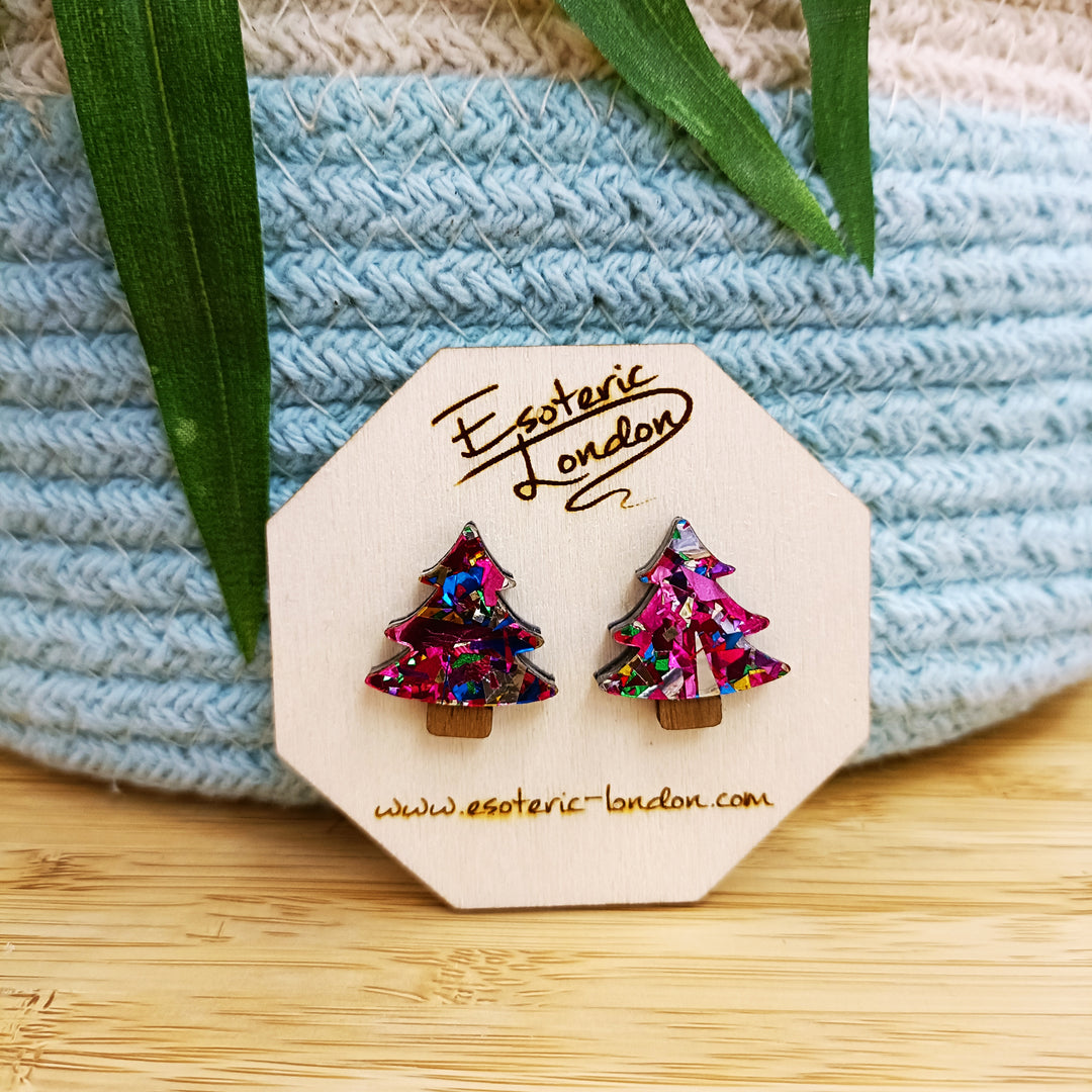 Colour Pop Tree Studs