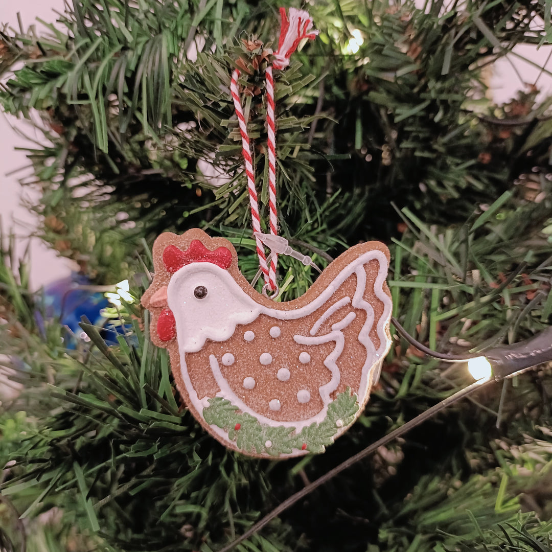 Gingerbread Hen Decoration