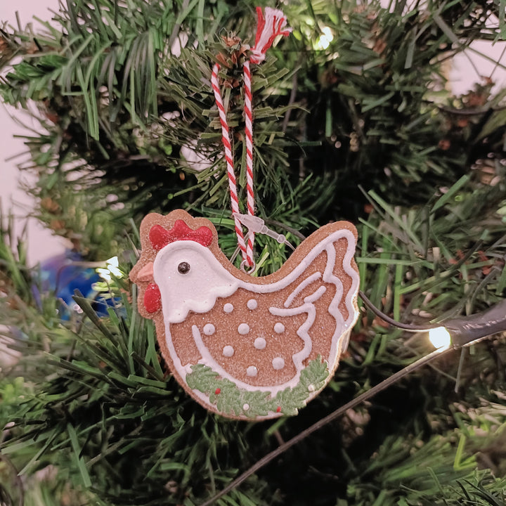 Gingerbread Hen Decoration