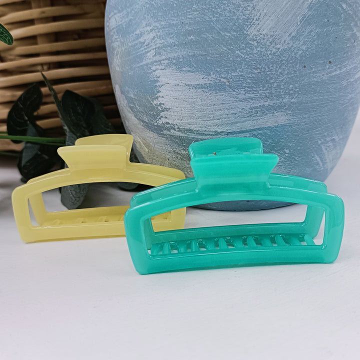 Rectangle Hair Claw Clip
