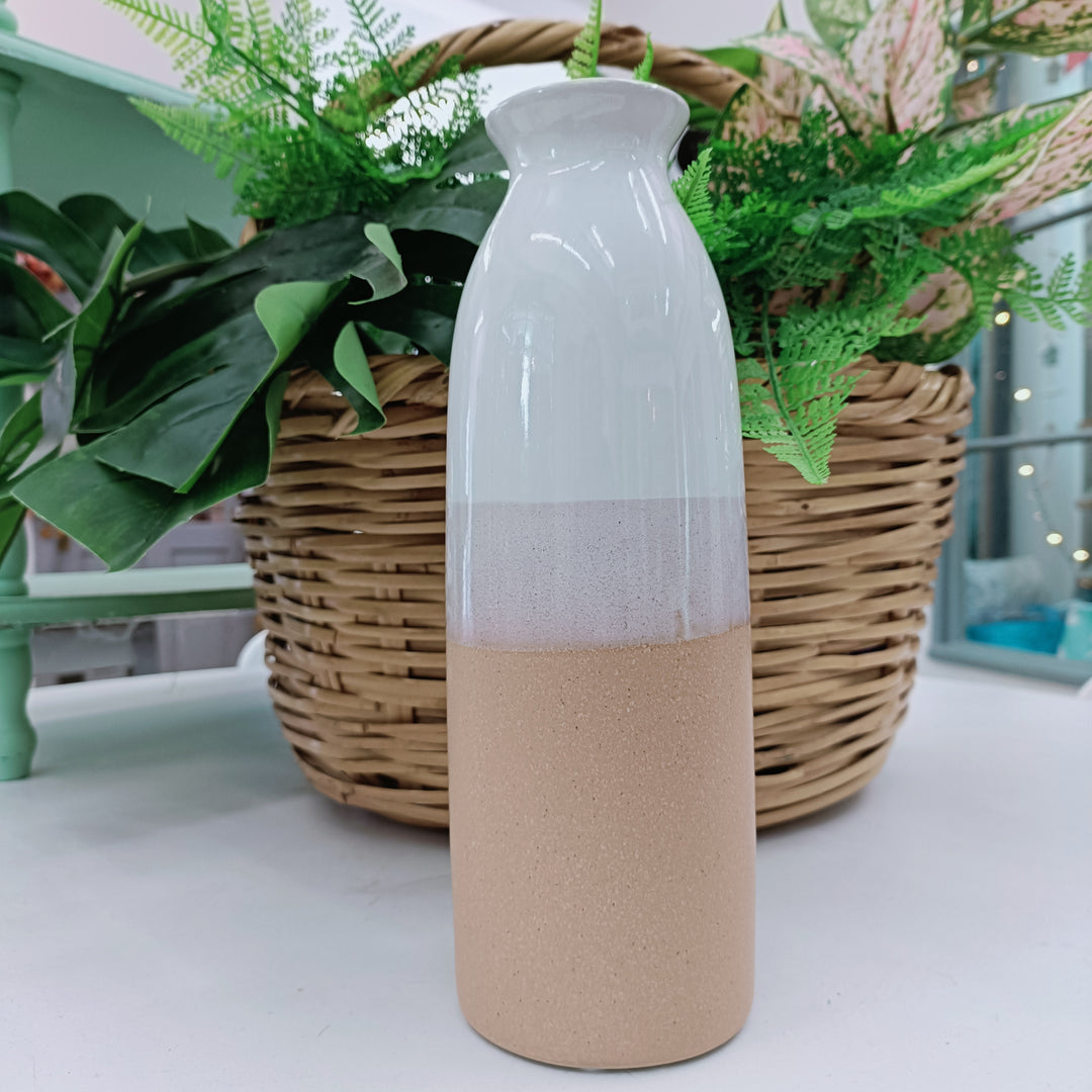 Sand Ceramic Bottle Vase