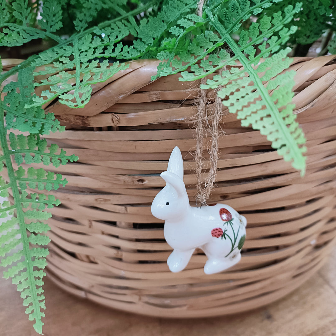 Strawberries Bunny Decoration