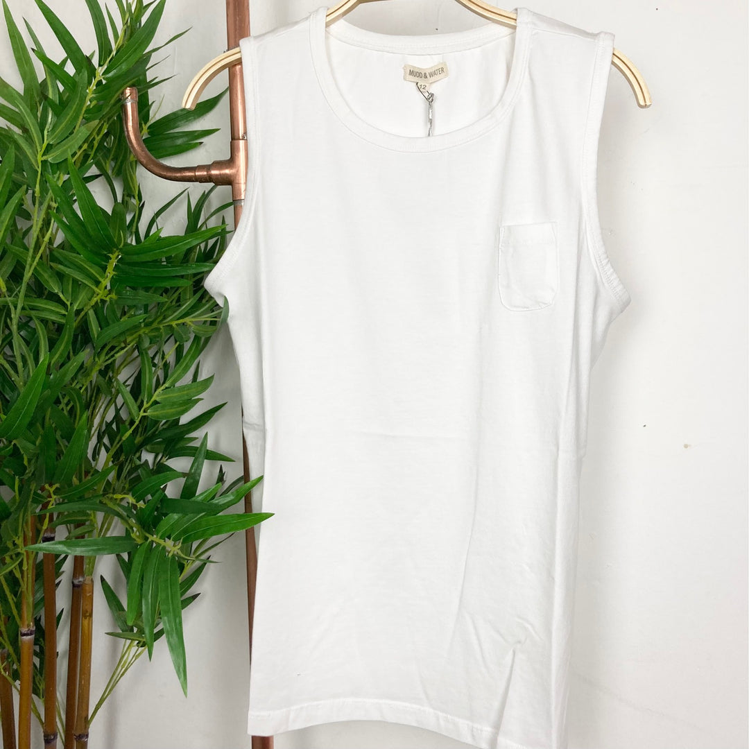 Palm Plain Vest Top