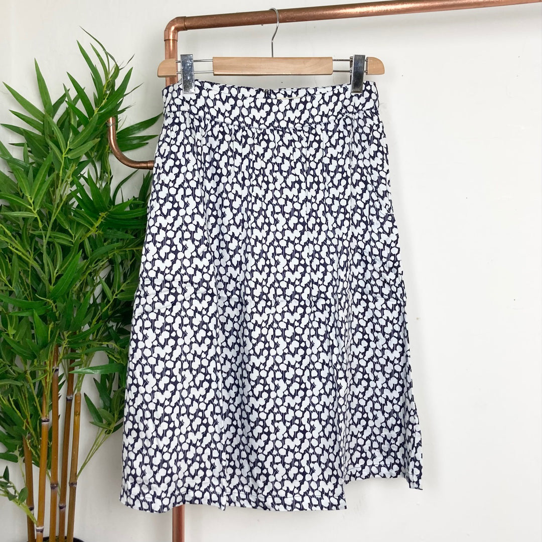 Leaf Print Ava Skirt