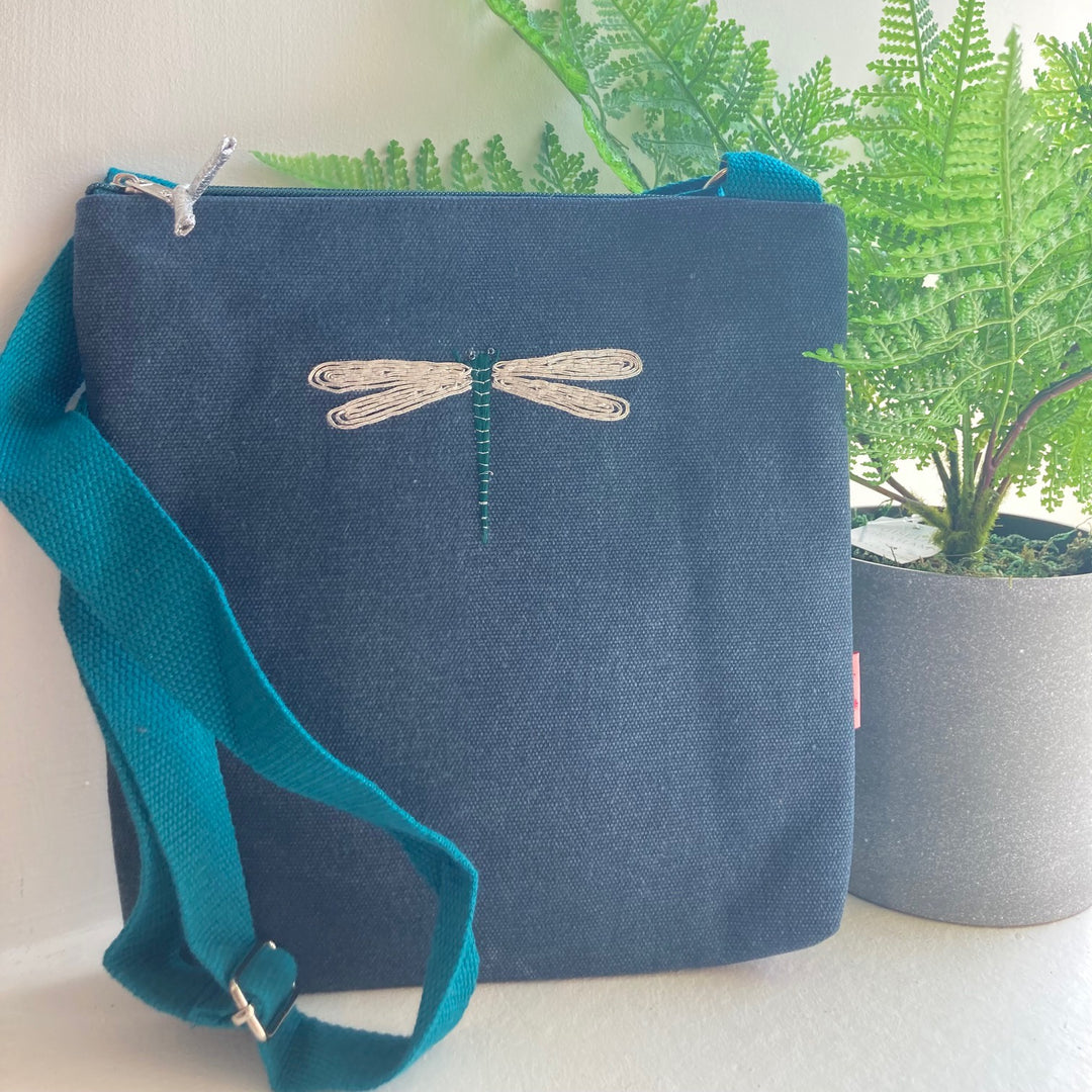 Dragonfly Cross Body Bag
