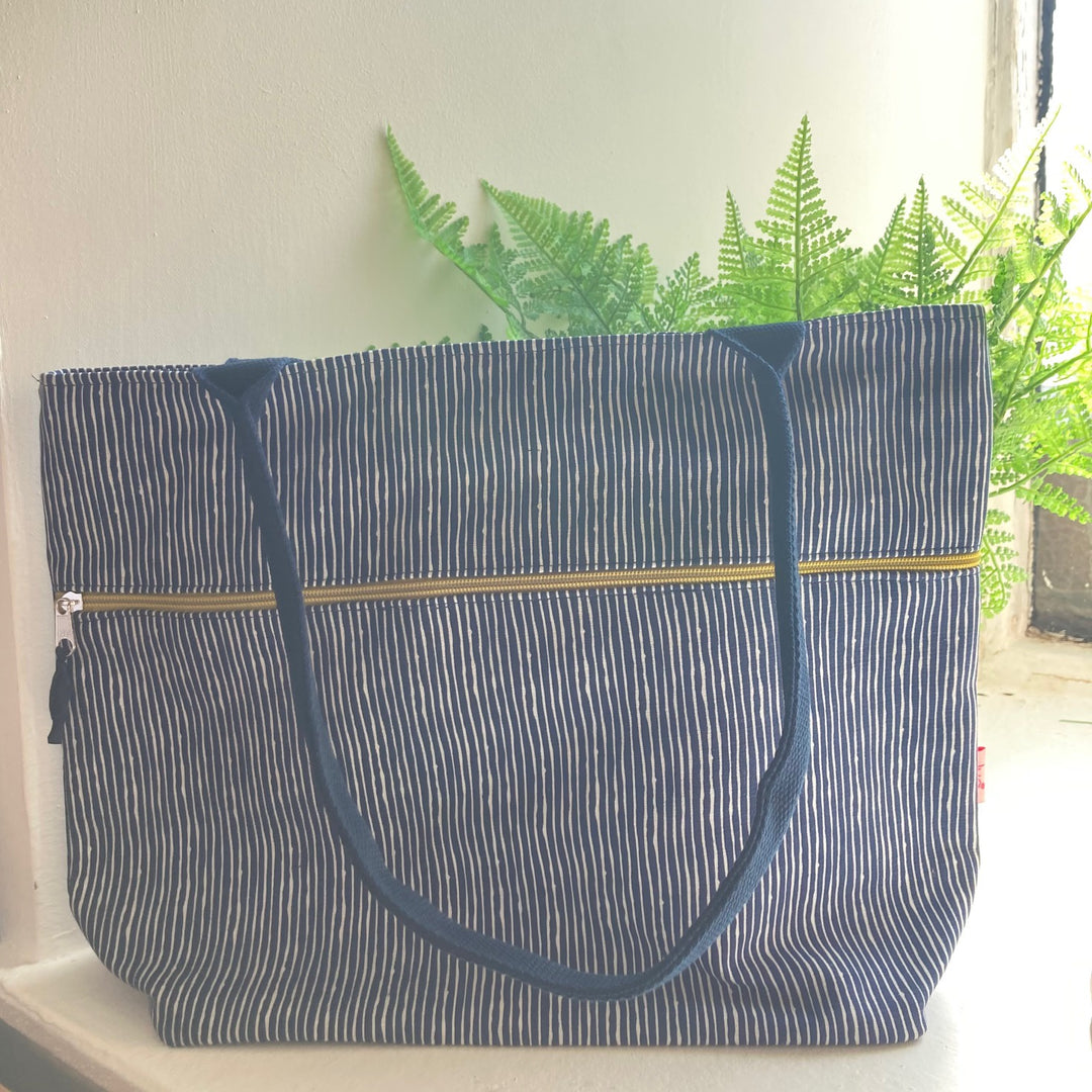 Stripey Tote Bag