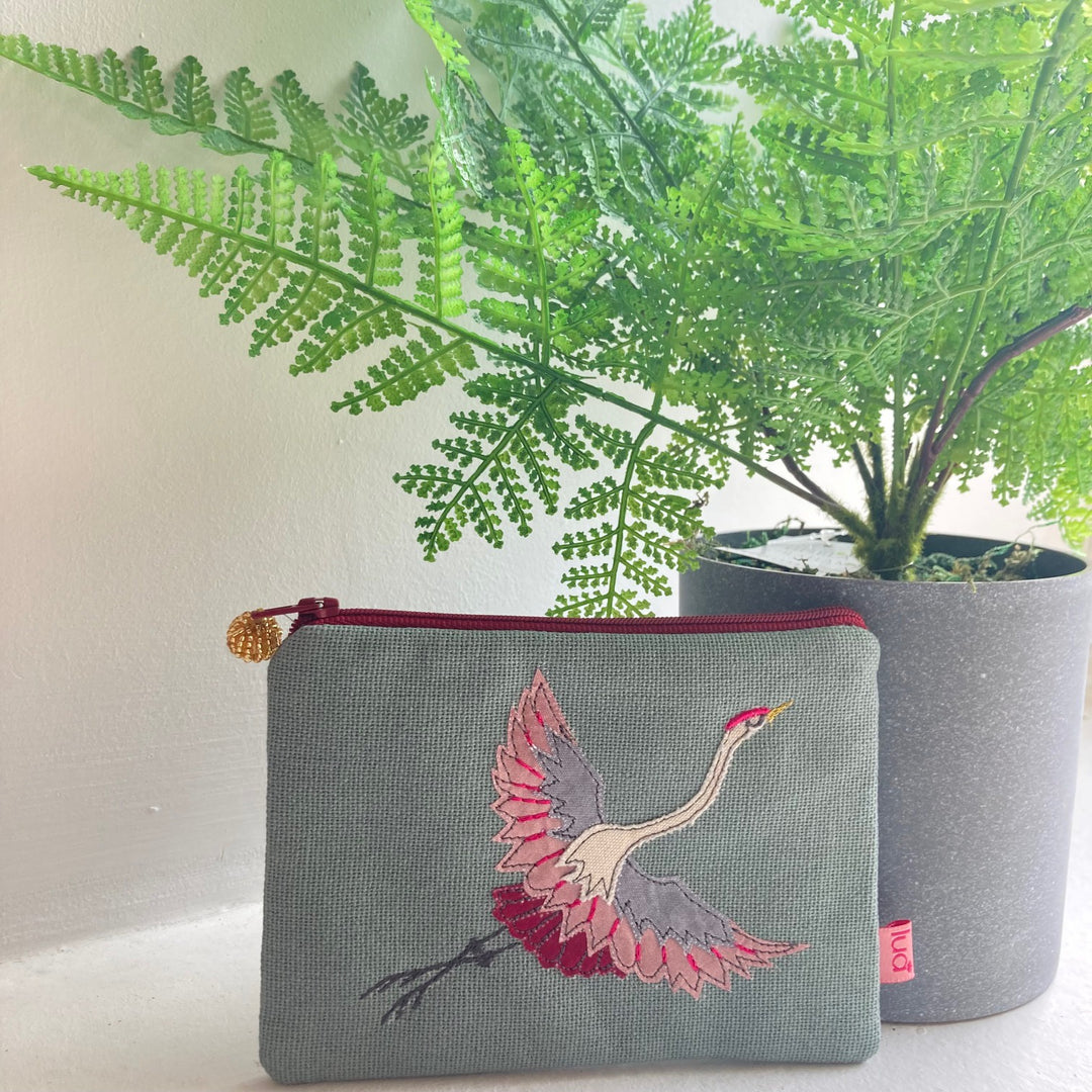 Flying Crane Purse