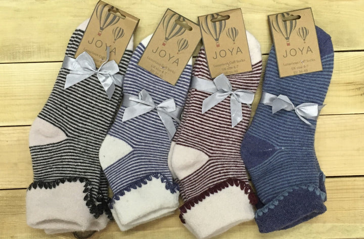 Wool Stripe Socks