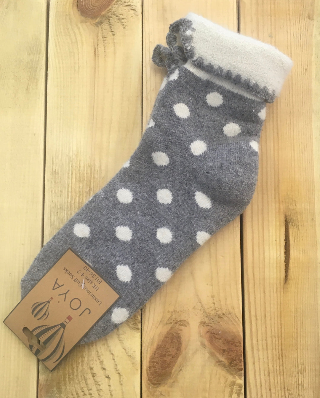 Large Polka Dot Wool Socks - (Duplicate Imported from BigCommerce)