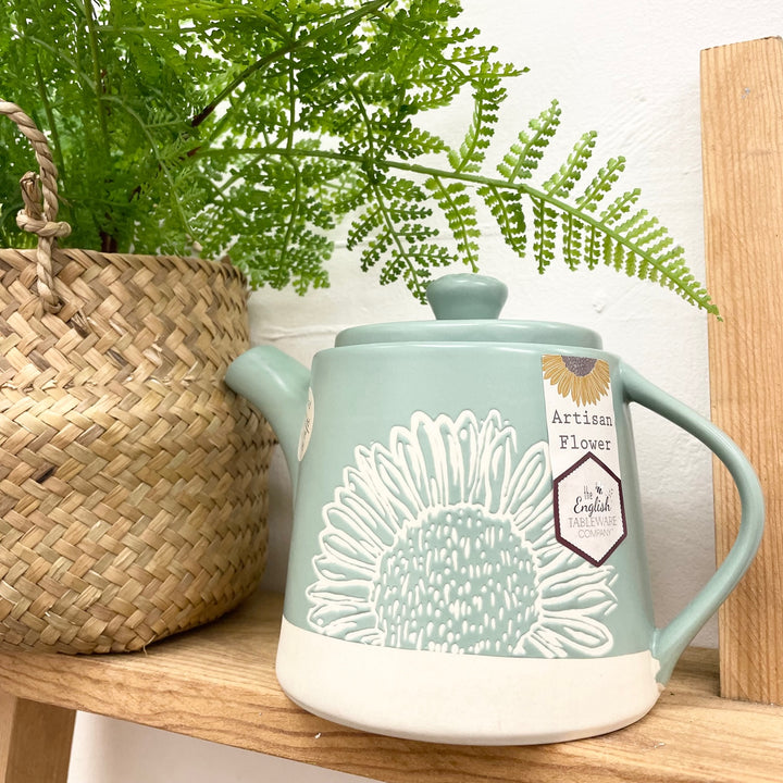 Artisan Flower Teapot