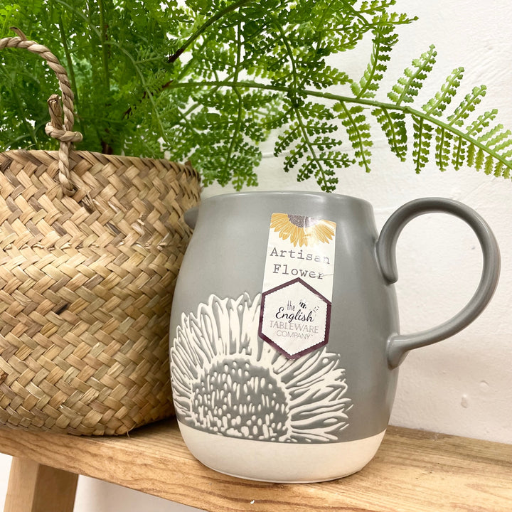 Artisan Flower Pint Jug