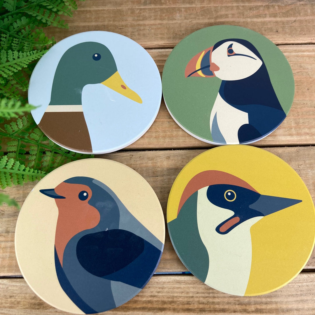 RSPB Free as a Bird Coaster Set