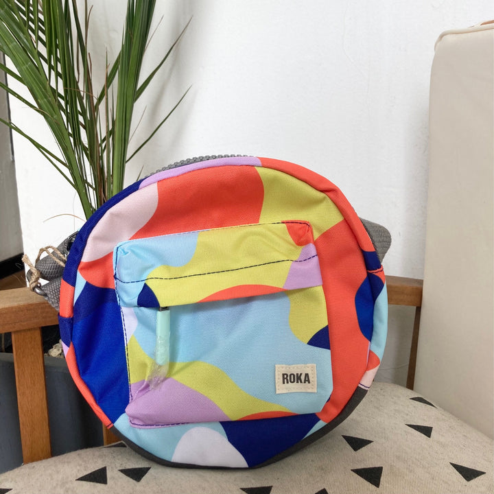 Paddington B Small Crossbody Sustainable Canvas Lava
