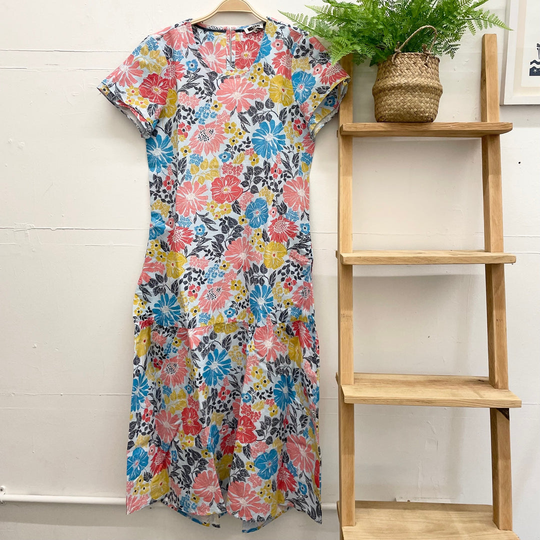 Flower Power Linen Dress