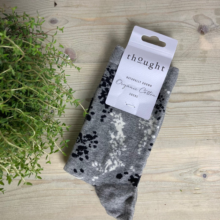 Orpha Floral Organic Cotton Socks