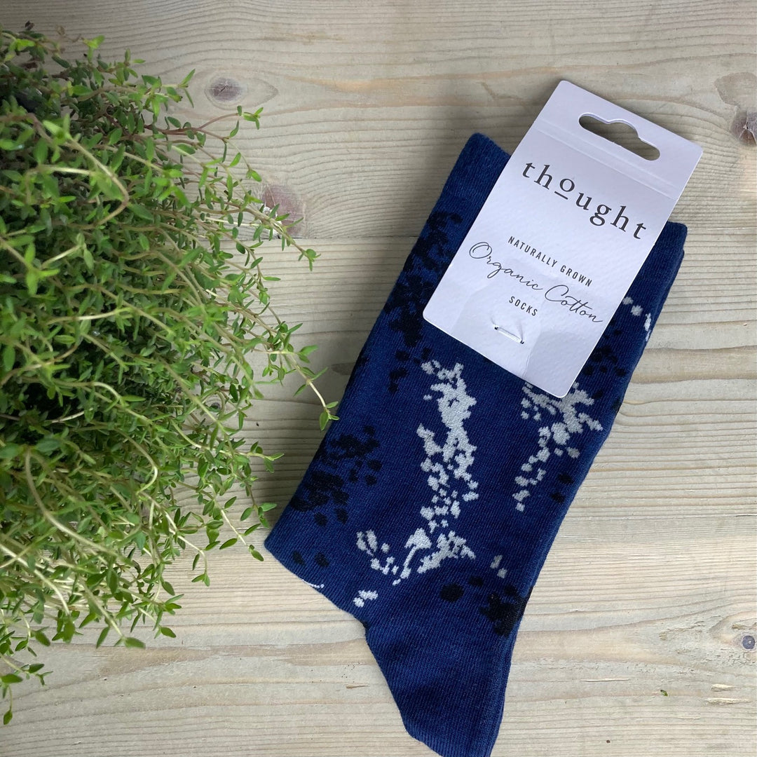 Orpha Floral Organic Cotton Socks