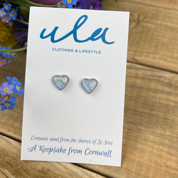 Cornish Keepsake Heart Studs
