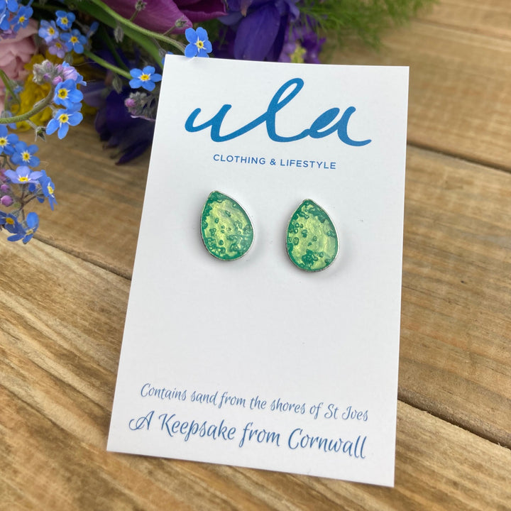 Cornish Keepsake Teardrop Studs