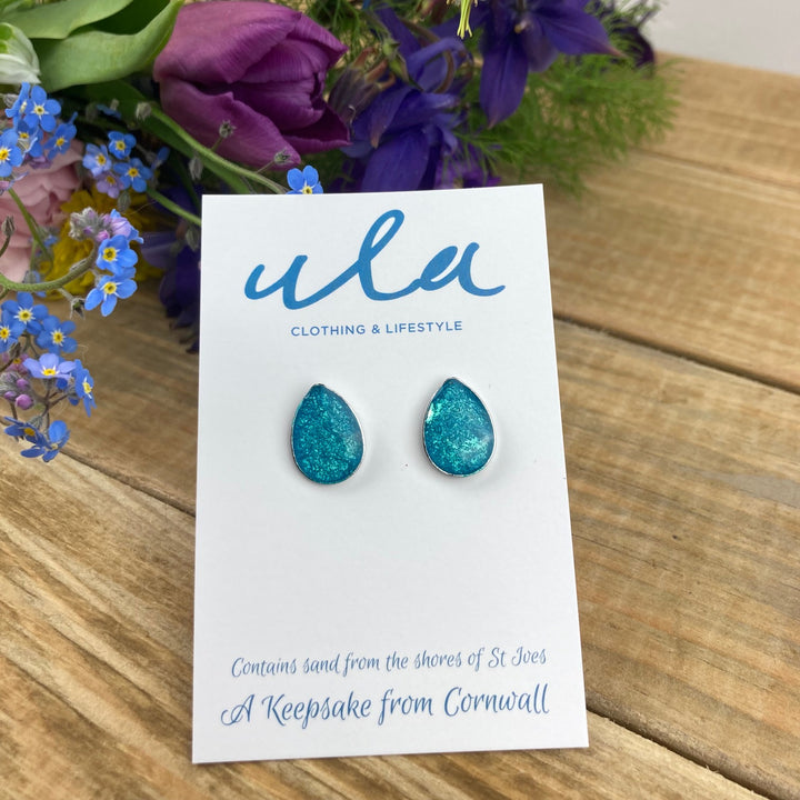 Cornish Keepsake Teardrop Studs