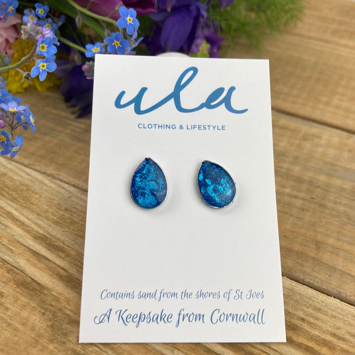 Cornish Keepsake Teardrop Studs