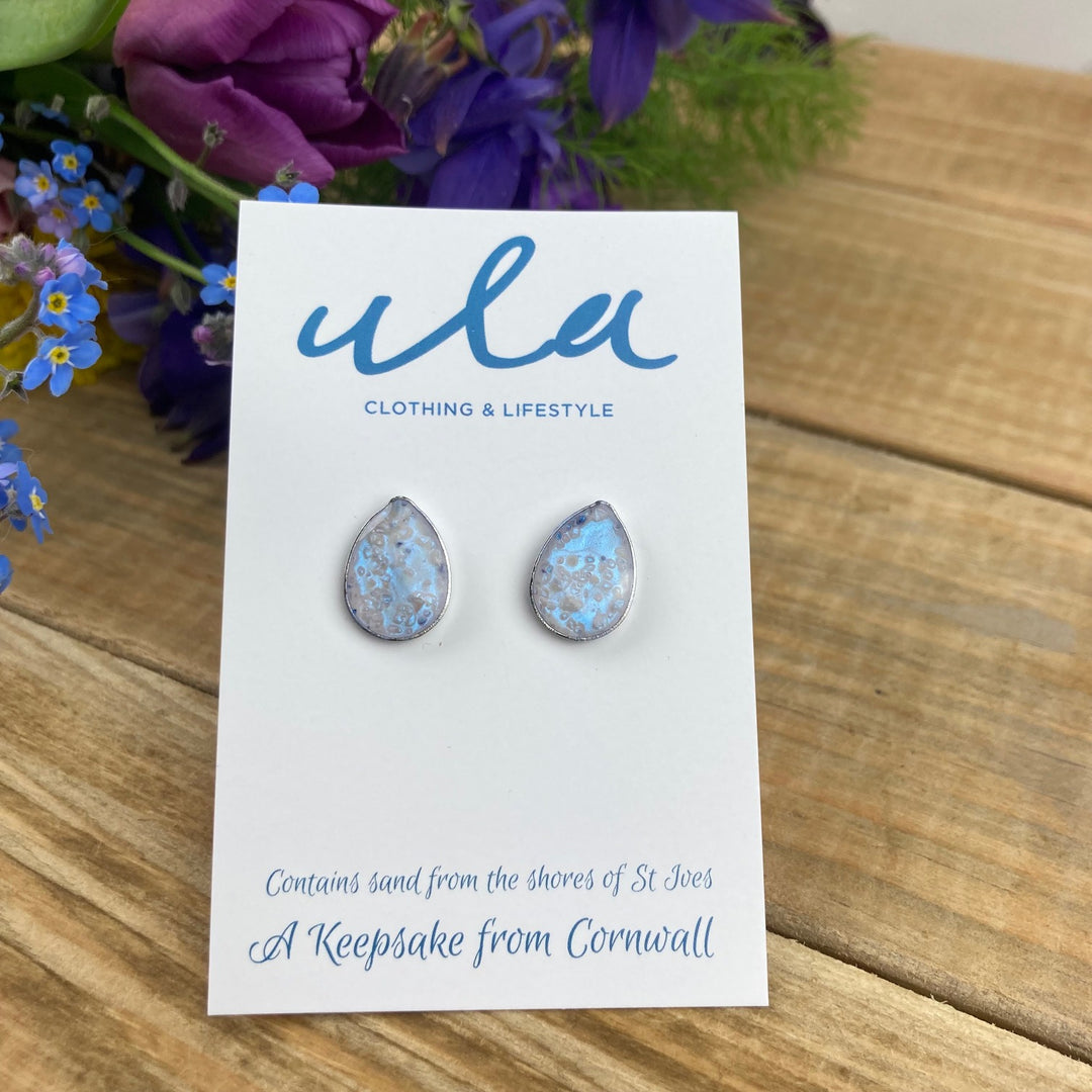 Cornish Keepsake Teardrop Studs