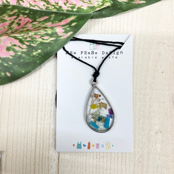 Beach Clean Teardrop Necklace