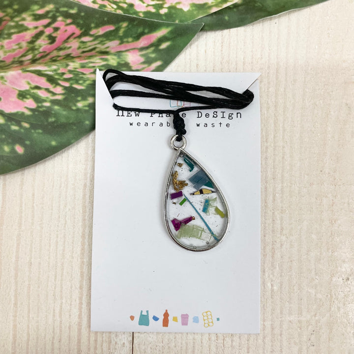 Beach Clean Teardrop Necklace