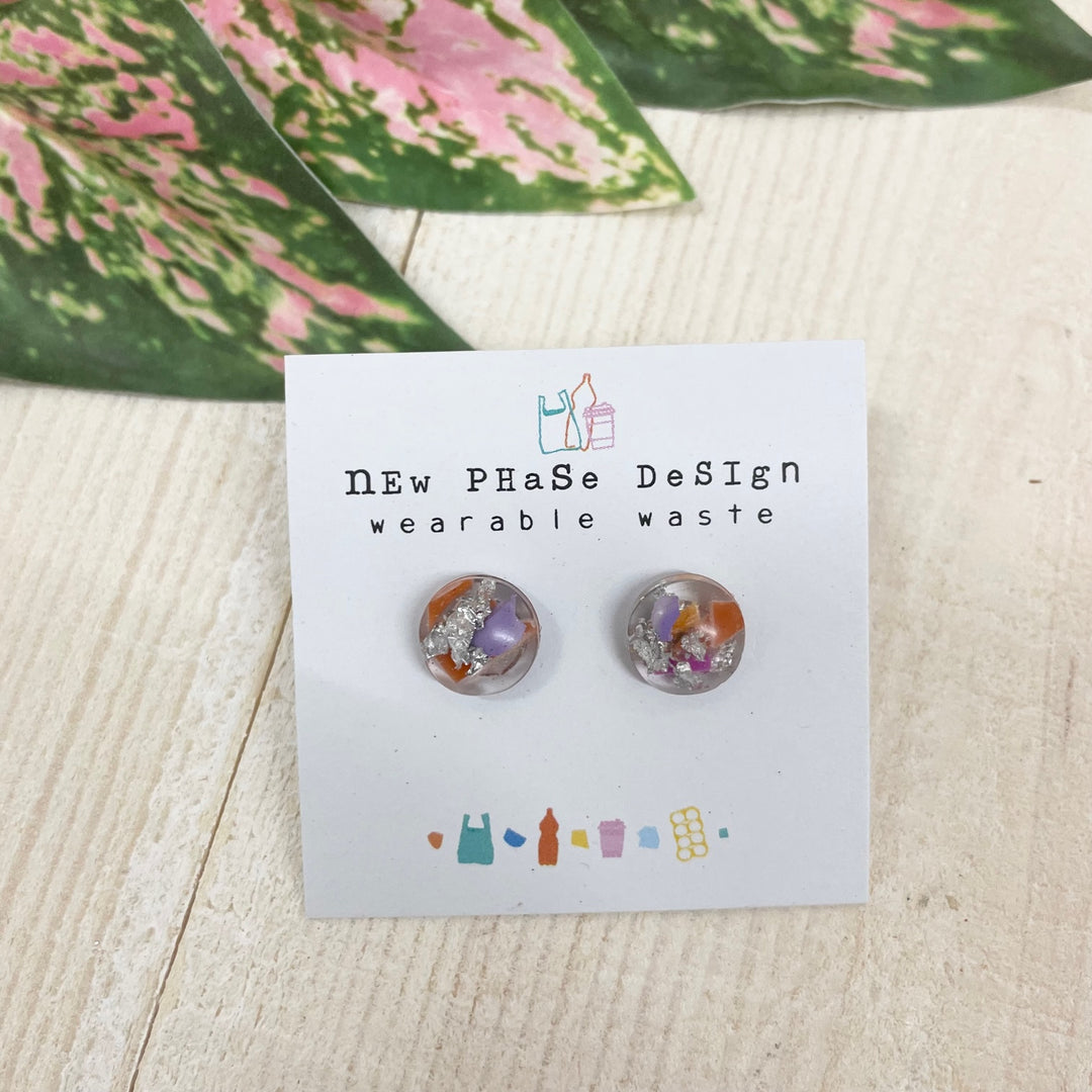 Circle Resin Stud