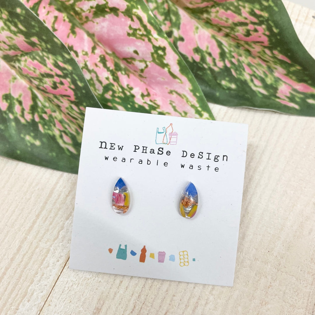 Oval Resin Studs