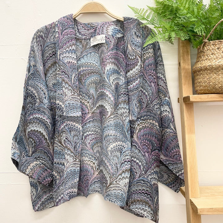 Marbled Kimono