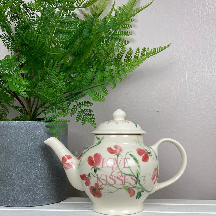 Sweet Pea Love & Kisses 2 Mug Teapot Boxed