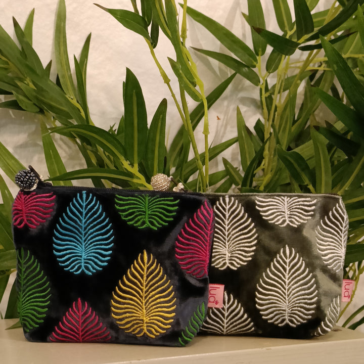 Geo Leaf mini Purse