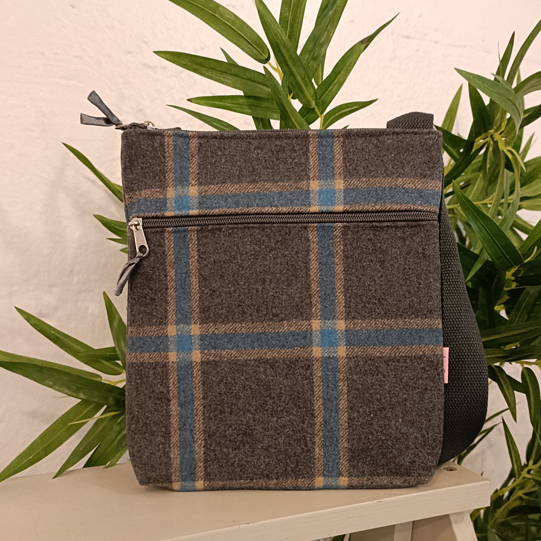 Tartan Messenger Bag