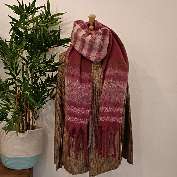 Tartan Tassel Scarf