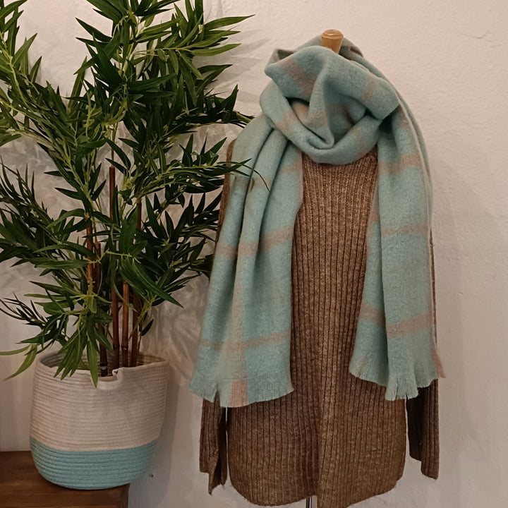Tartan Check Scarf