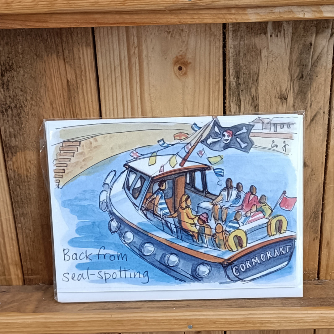 Back from Seal Spotting Card