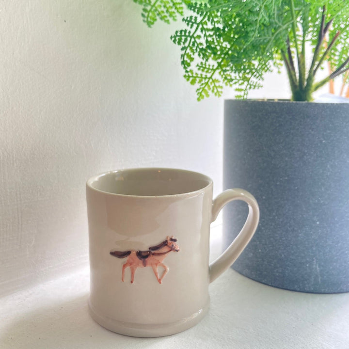 Horse Ceramic Mini Mug