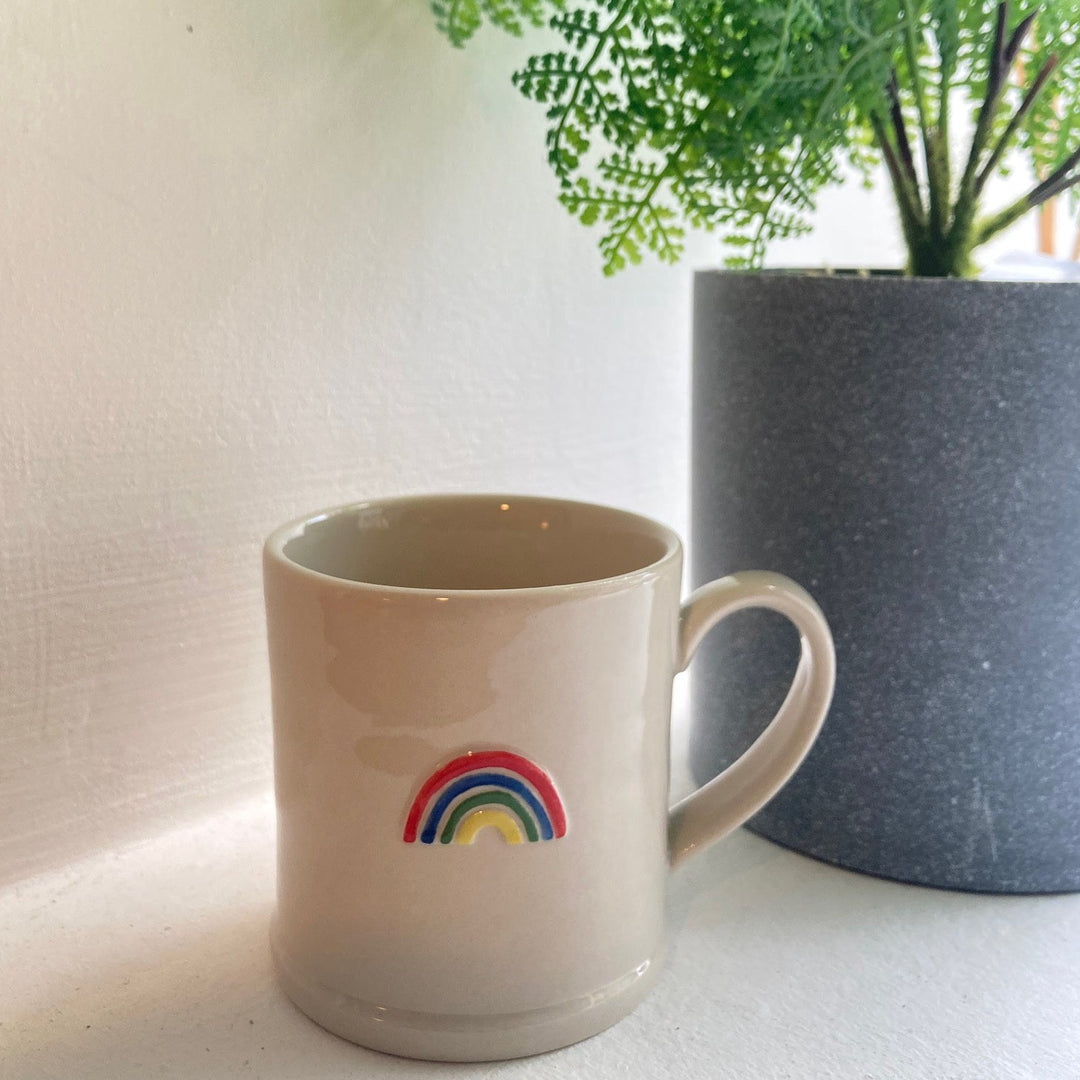 Rainbow Ceramic Mini Mug