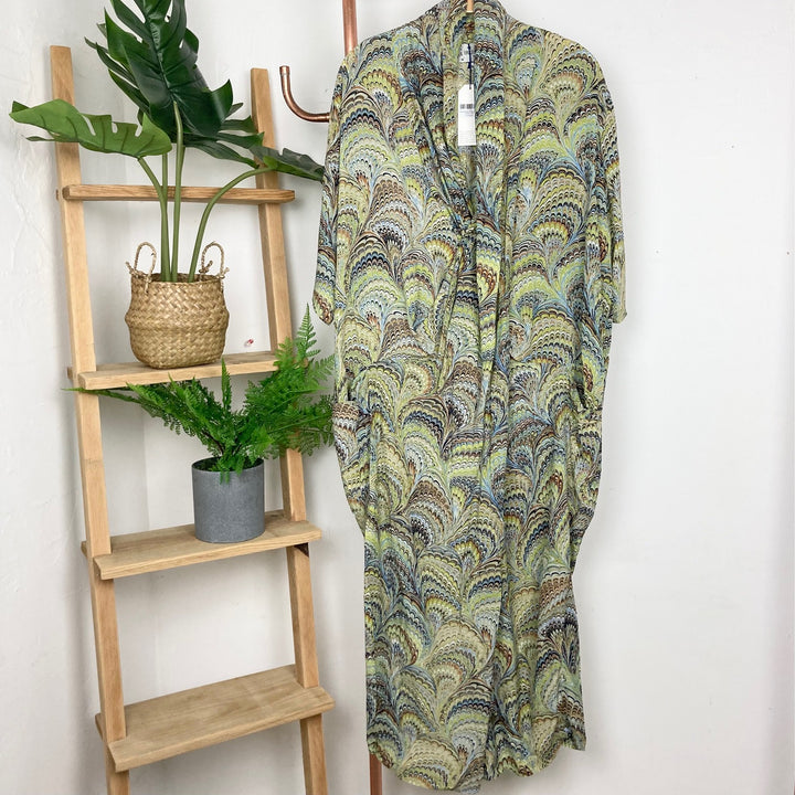 Crepe Rachel Dress Marbled
