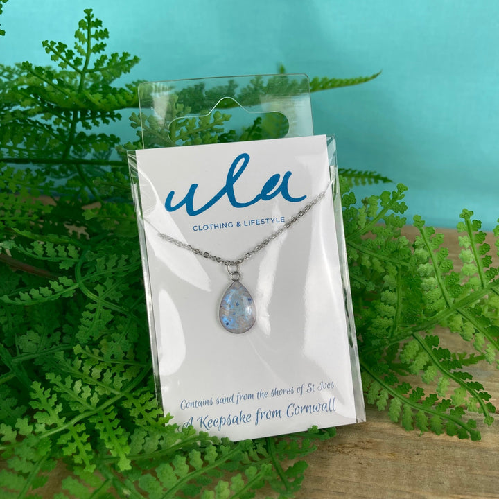 Cornish Keepsake Teardrop Pendant