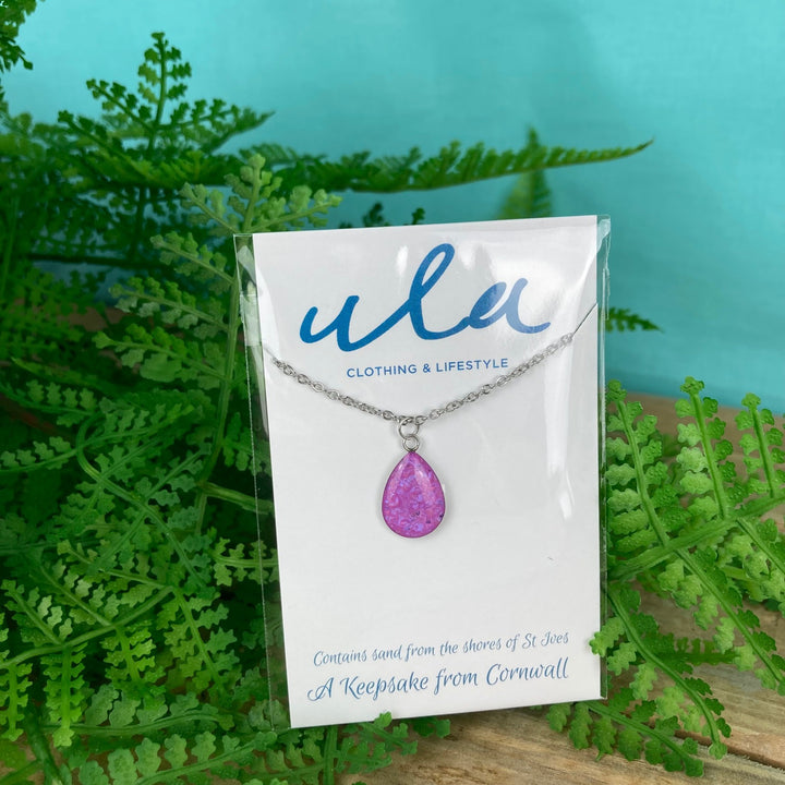 Cornish Keepsake Teardrop Pendant