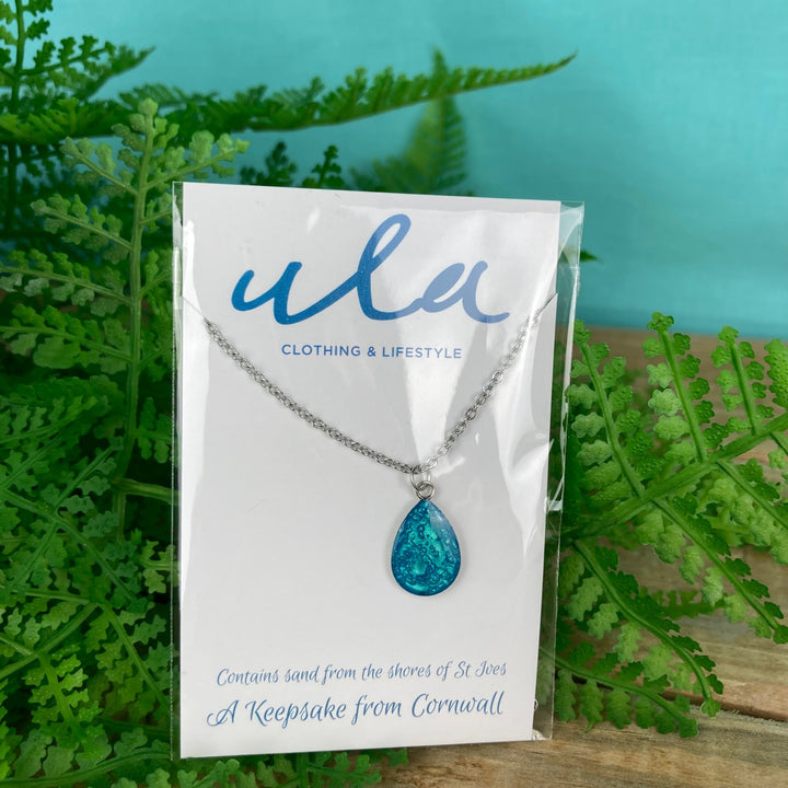 Cornish Keepsake Teardrop Pendant