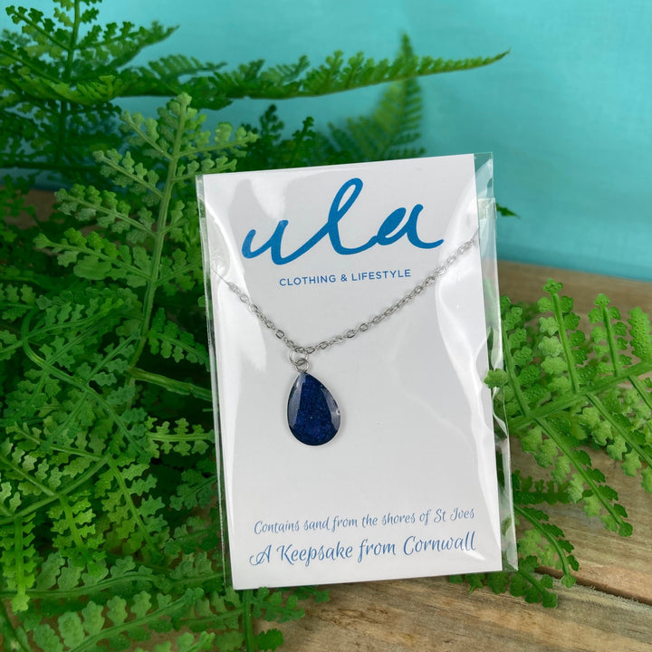 Cornish Keepsake Teardrop Pendant