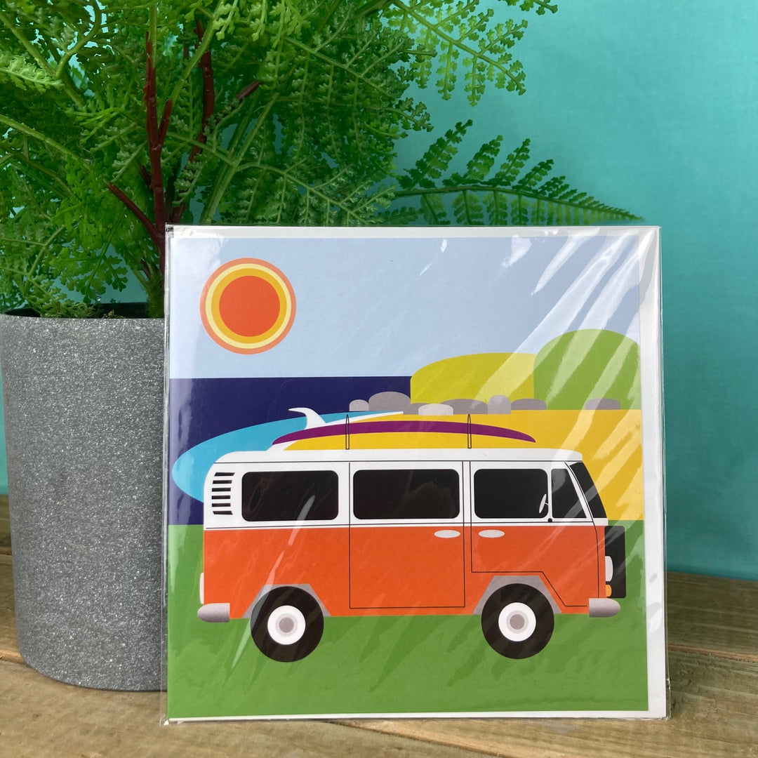 Camper Van Card