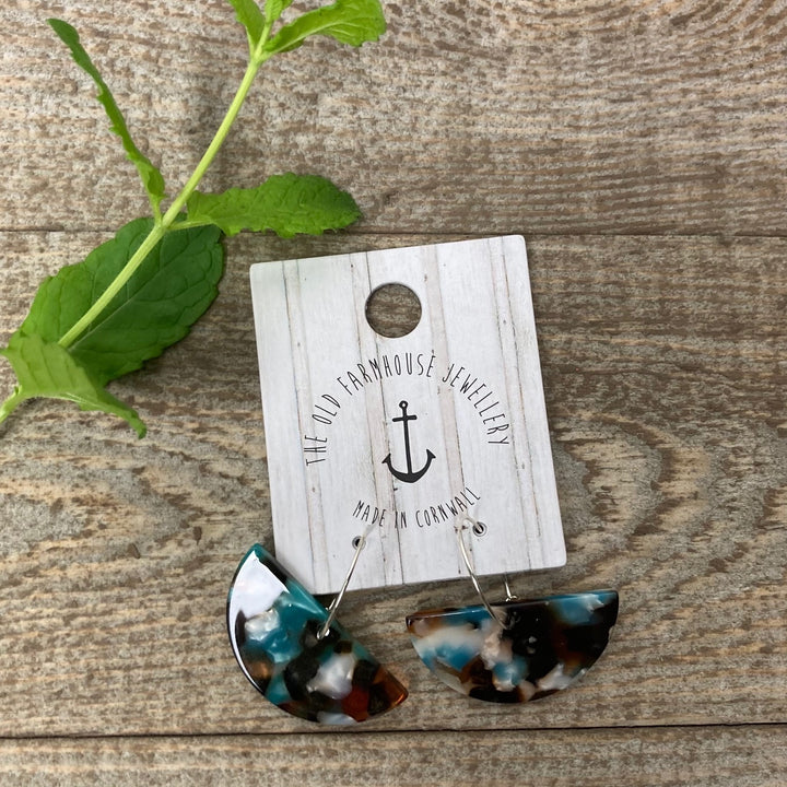 Acrylic Semi Circle Hoops